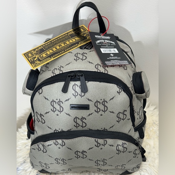 SPRAYGROUND THE GETAWAY DOUBLE MONEY SAVAGE (MINI) SMALL BAG - Picture 3 of 8